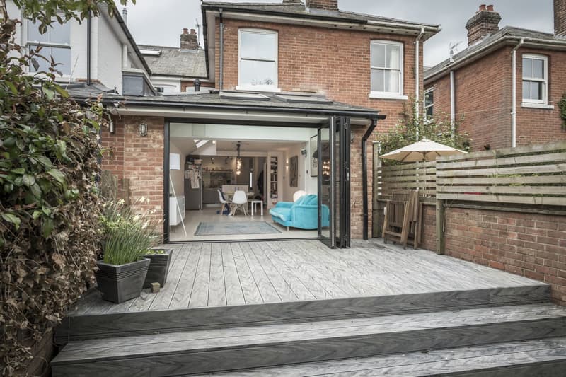 Rear side infill extension in Winchester by Signature Design Architecture